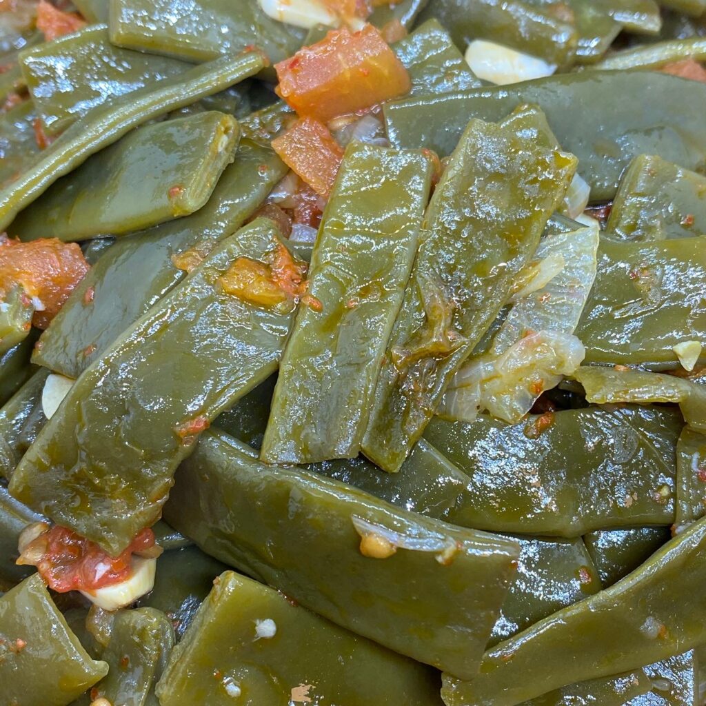 Zeytinyaglı Yesil Fasulye